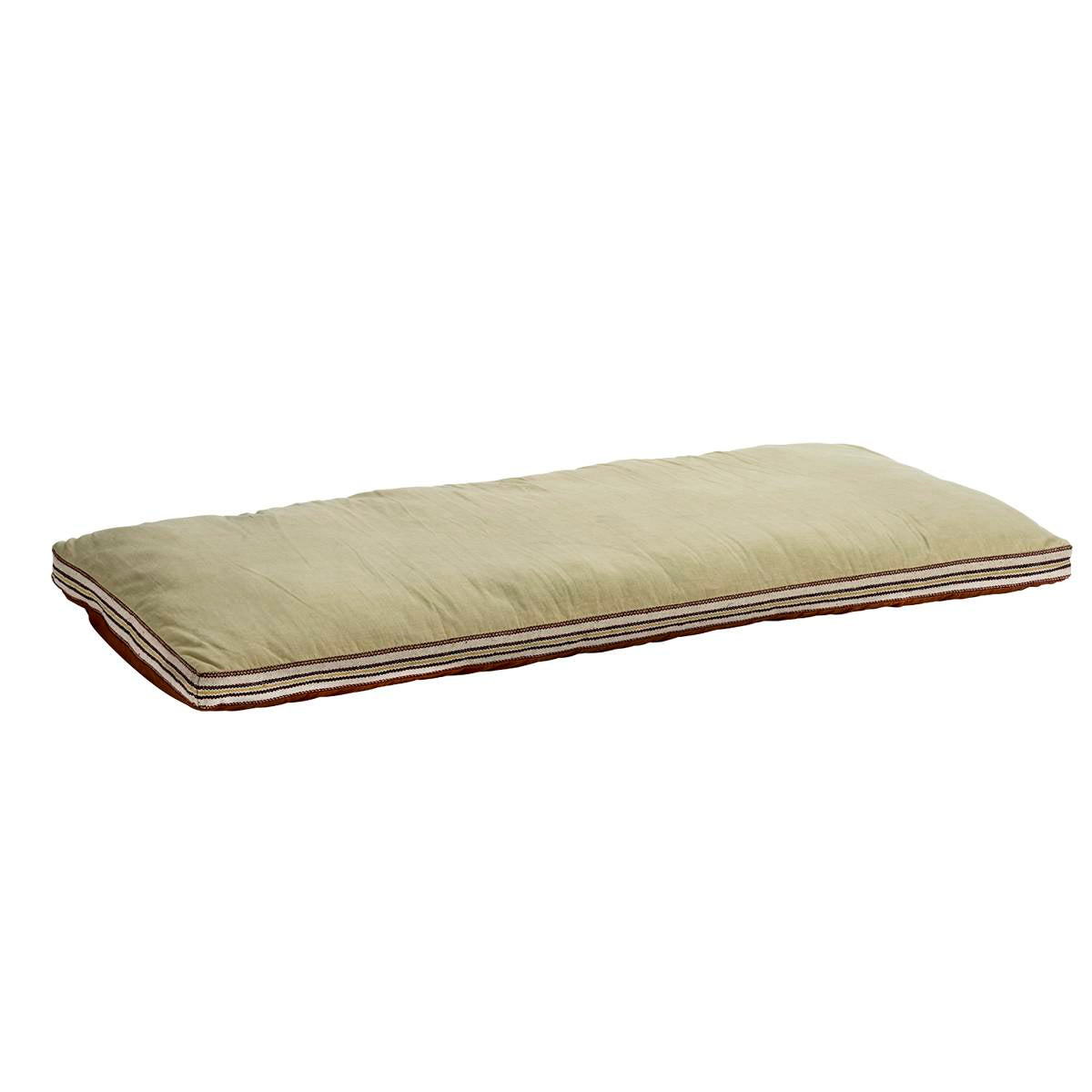 Matelas en coton bicolore CESAR