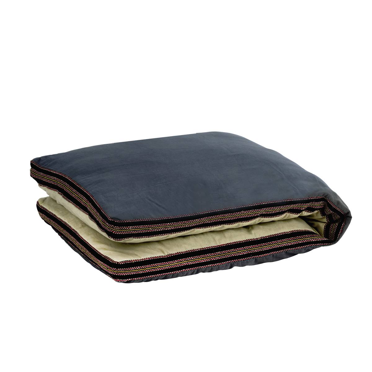 Matelas en coton bicolore CESAR