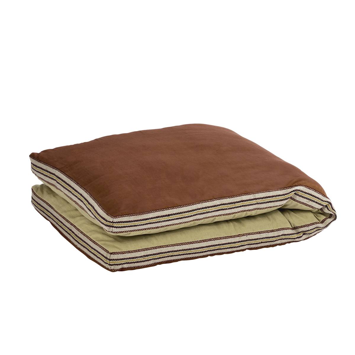 Matelas en coton bicolore CESAR